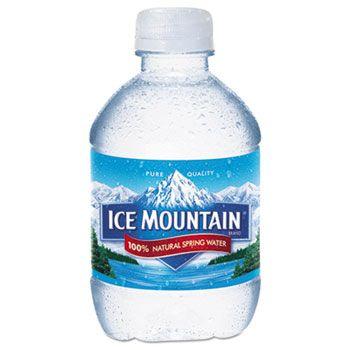 Water Bottle Ice Mountain Logo - Natural Spring Water by Ice Mountain® NLE967705