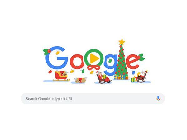Cute Google Logo - Christmas 2018: Google Doodle rolls out special Doodle to spread