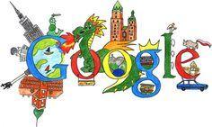 Cute Google Logo - Best doodle 4 google image. Paintings, Drawings, Sketches