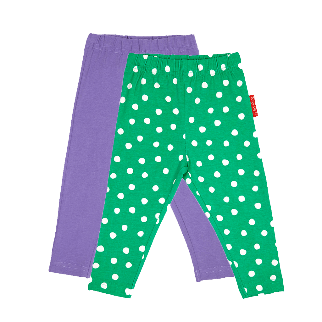 Purple and Green R Logo - Green And Purple Leggings 2 Pack & Shorts
