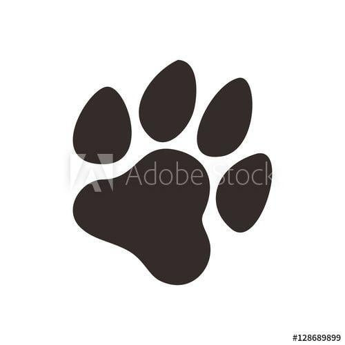 Dog Paw Logo - dog paw logo vector - Buy this stock vector and explore similar ...