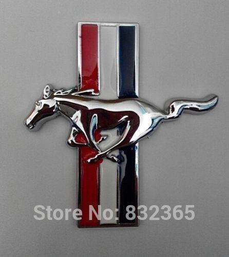 Stallion Car Logo - Metal 3D Mustang Horse Car Badge Emblem Badge Car Logo Car Sticker