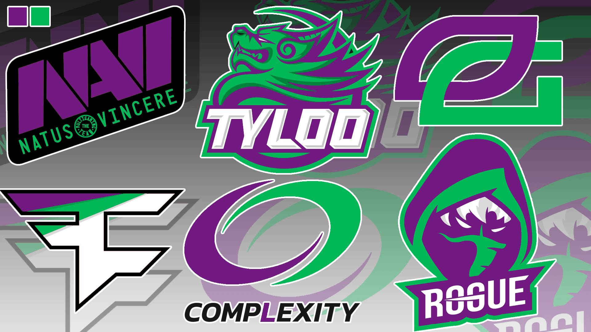 Purple and Green R Logo - Virtus Pro's temporary color change prompts memes from the CS:GO ...