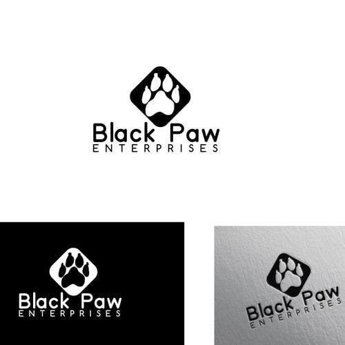 Black Paw Logo - New Logo for Black Paw Enterprise. Logo design contest