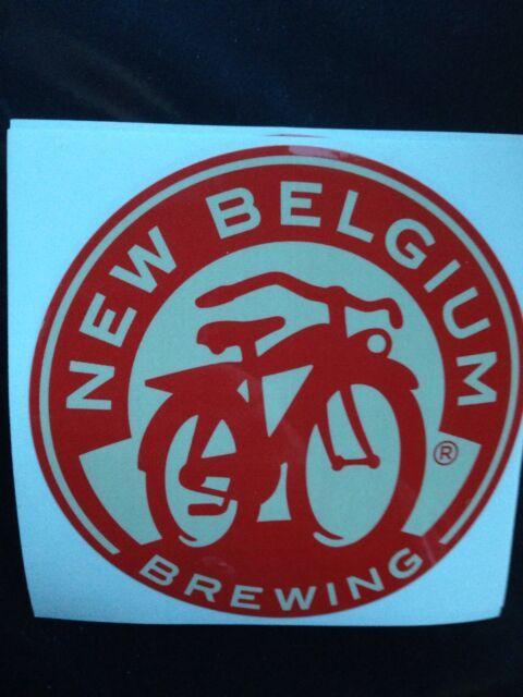 New Belgium Logo - Fort Collins NEW BELGIUM BREWERY BEER STICKER Colorado Brew Brewing ...