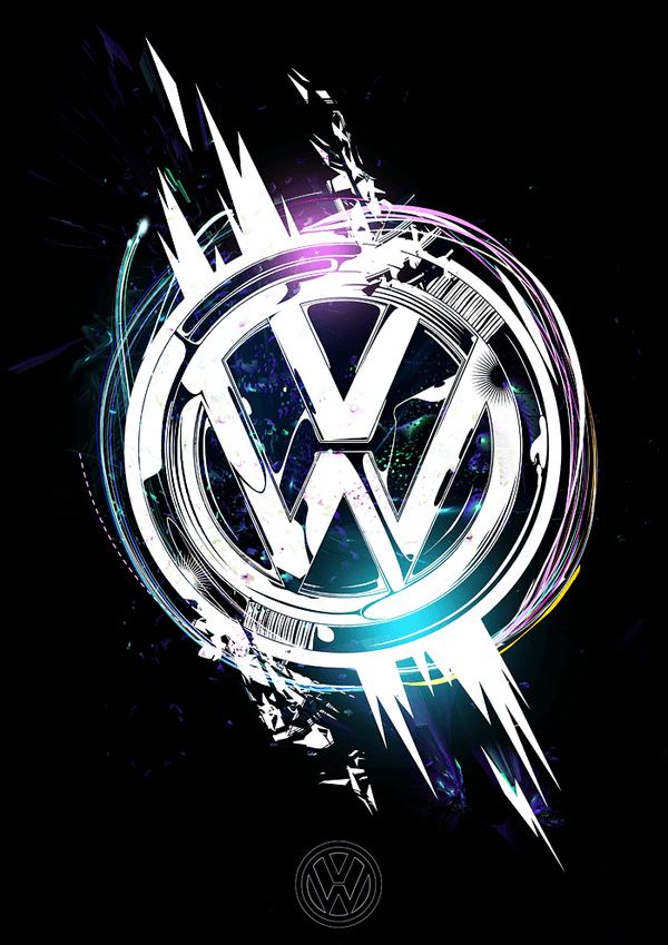 Volkswagon Logo - sweet take on the VW logo | Dream Cars | Pinterest | Cars ...