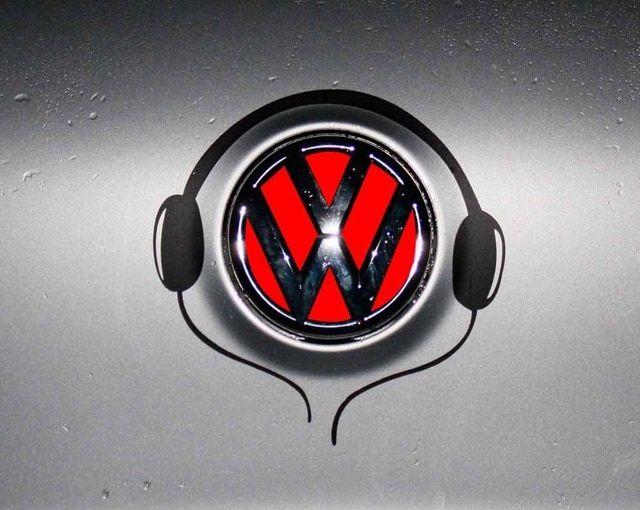 Cool VW Logo - 16*16cm Logo Funny Car sticker The Car styling of cool vw polo golf