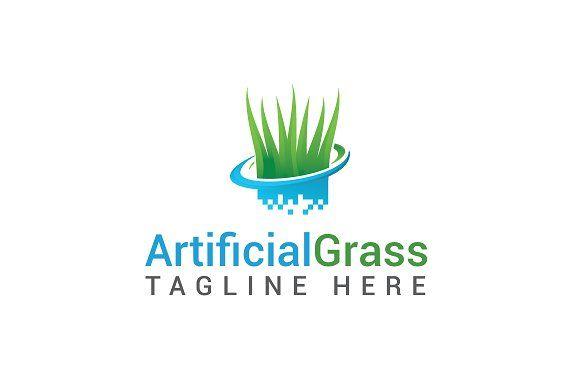 Grass Logo - Artificial Grass Logo Template ~ Logo Templates ~ Creative Market