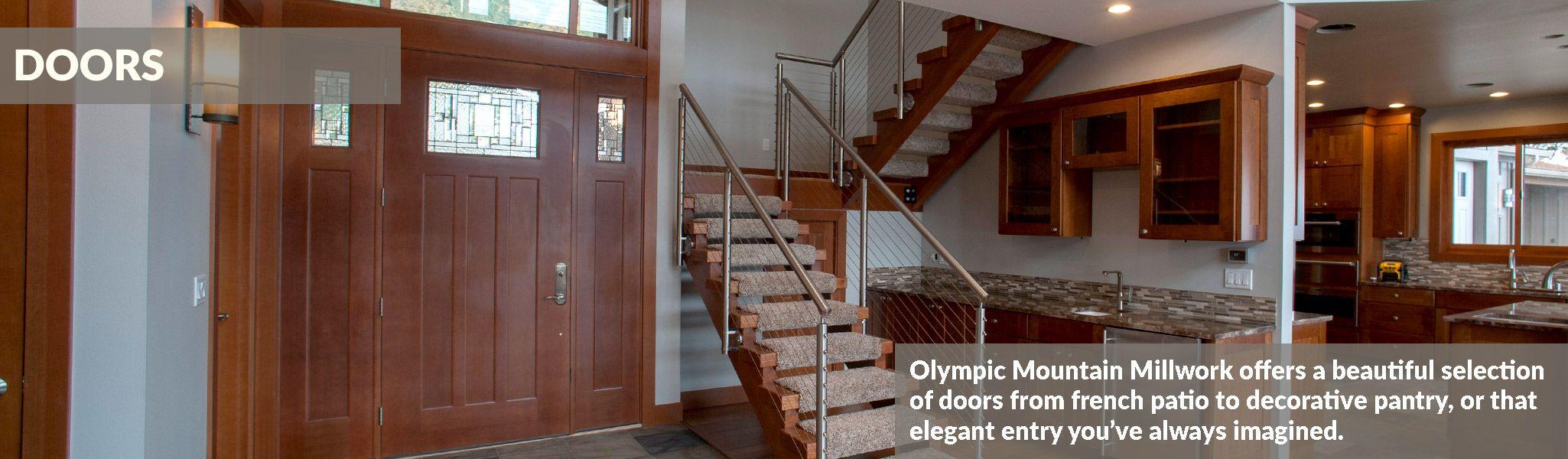 Mountain Millwork Logo - Olympic Mountain Millwork Doors