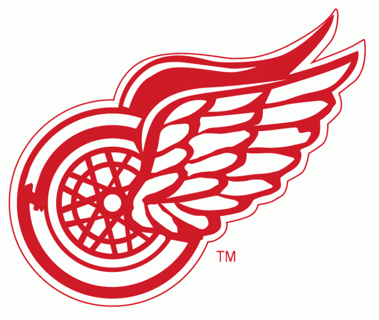 Detroit Red Wing Sports Logo - NHL Detroit Red Wings Primary Logo (1933) - A simplified version of ...
