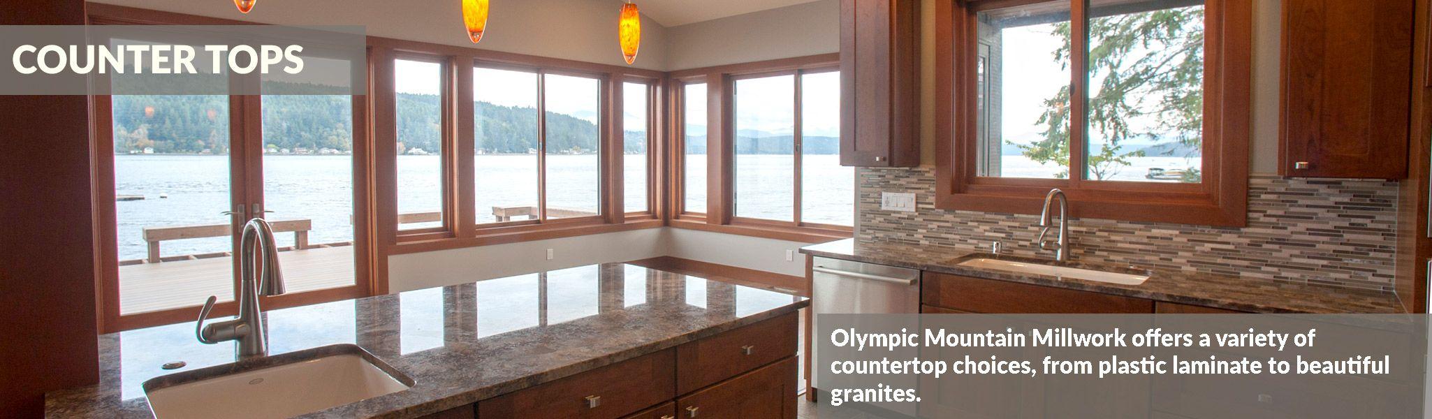 Mountain Millwork Logo - Olympic Mountain Millwork Countertops