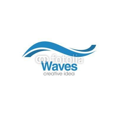 Abstract Waves Logo - Abstract Wave Creative Concept Logo Design Template | Buy Photos ...