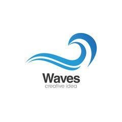 Abstract Waves Logo - wave Logo