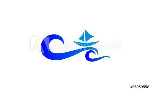 Abstract Waves Logo - abstract waves logo - Buy this stock vector and explore similar ...