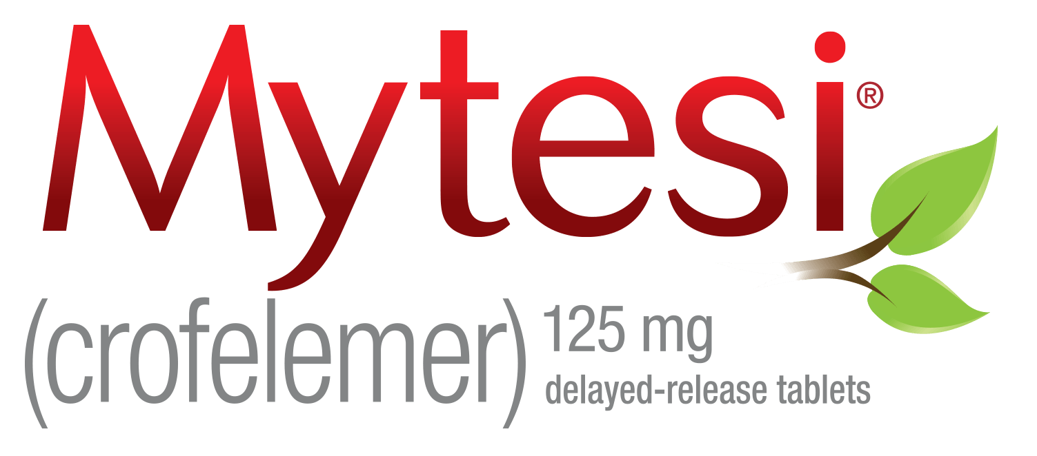 Diarrhea Logo - Mytesi- For adults living with HIV on ART who have diarrhea