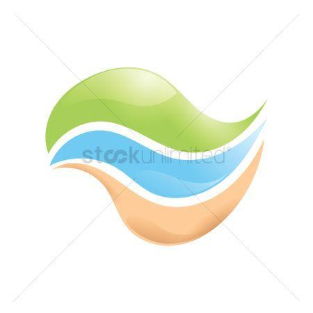 Abstract Waves Logo - Free Abstract Waves Stock Vectors | StockUnlimited