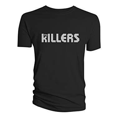 Small Amazon Logo - The Killers Logo 09 Black Mens T-shirt Small: Amazon.co.uk: Clothing