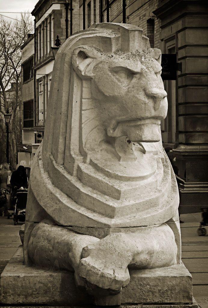 Art Deco Lion Logo - Art Deco lion - Nottingham | Art Deco | Pinterest | Deco, Art deco ...