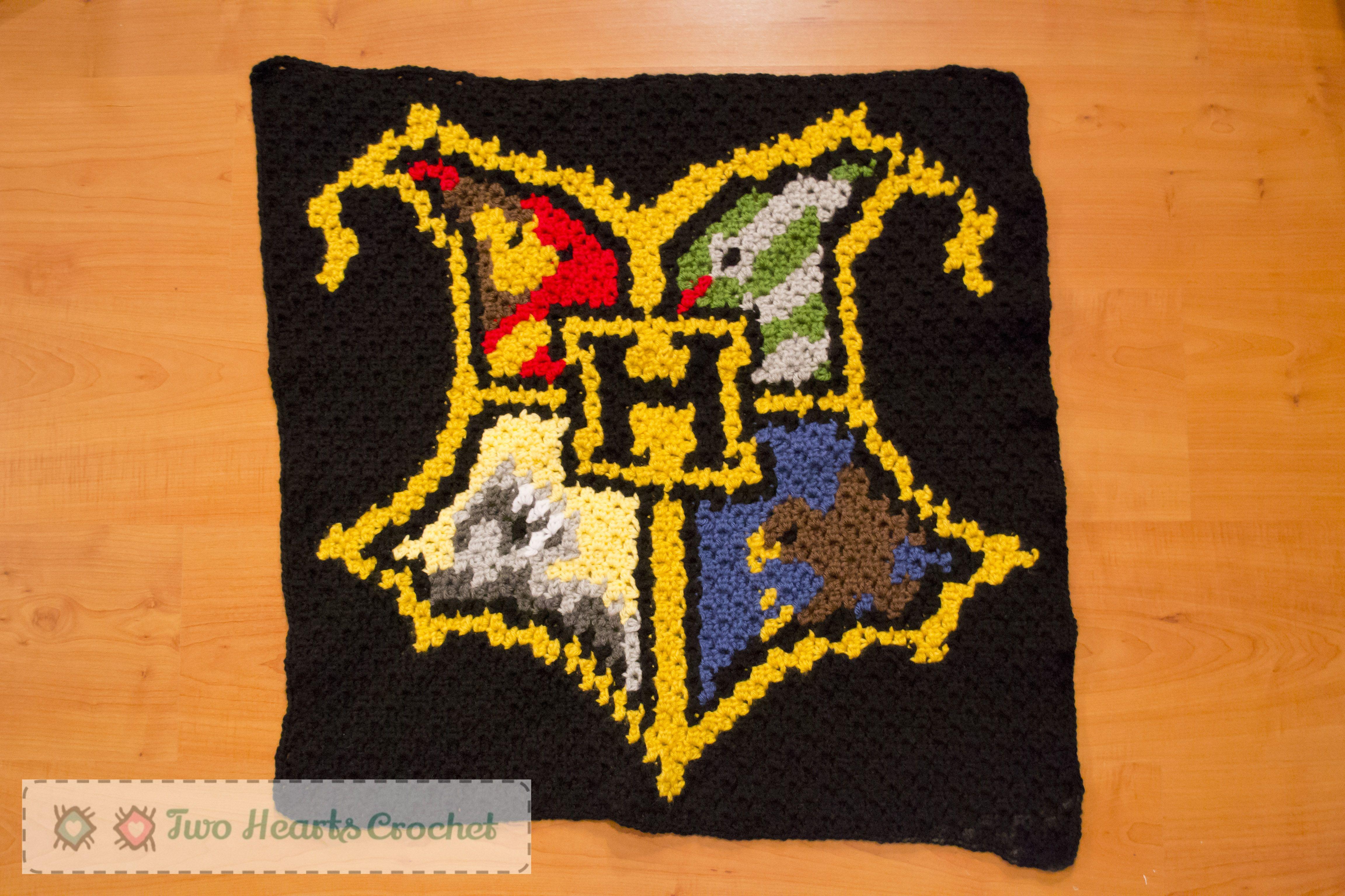 Crochet Harry Potter HP Logo - The Harry Potter Grapghan