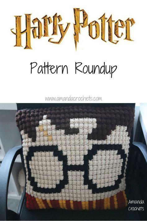 Crochet Harry Potter HP Logo - Harry Potter Pattern Roundup | hp | Pinterest | Crochet, Harry ...