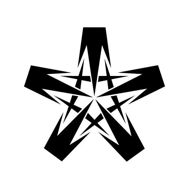 Star Cross Logo - Star Logo Study
