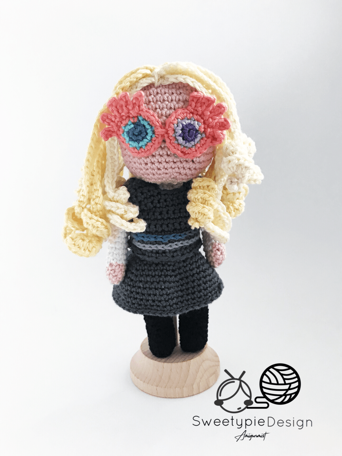 Crochet Harry Potter HP Logo - Luna lovegood crochet pattern by sweetypiedesign /shop