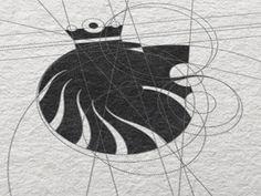 Art Deco Lion Logo - best Lions image. Brand identity, Lion logo