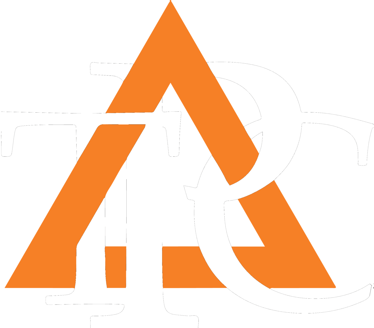 Orange White Triangle Logo - The Princeton Triangle Club