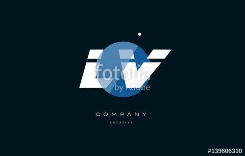 LV Company Logo - lv l v blue white circle big font alphabet company letter logo ...