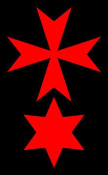 Star Cross Logo - Knights of the Cross with the Red Star
