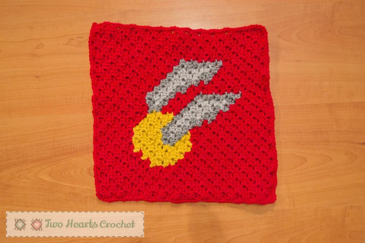 Crochet Harry Potter HP Logo - HP CAL Square #3-1 | Harry Potter | Pinterest | Harry potter ...