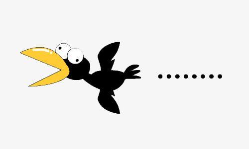 Cartoon Crow Logo - Cartoon Small Crow, Cartoon Clipart, Cartoon Crow, Childhood Raven