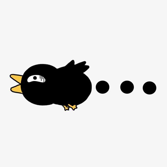 Cartoon Crow Logo - Crow Flew Speechless, Cute Cartoon, Cartoon Creative, Colored ...