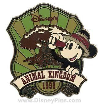 Animal Kingdom Logo - Disney Animal Kingdom Pin - Retro Logo