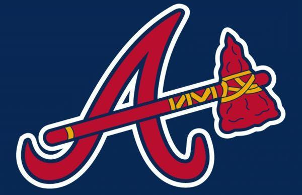 Blue Atlanta Braves Logo - Braves get last laugh in Twitter battle with Nationals | Larry Brown ...