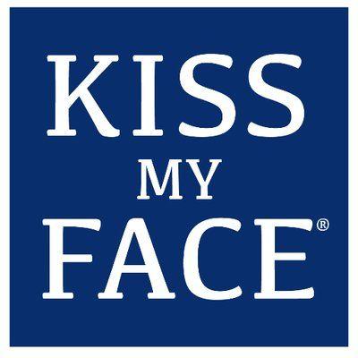 Kiss Face Logo - Kiss My Face (@kissmyfaceUSA) | Twitter