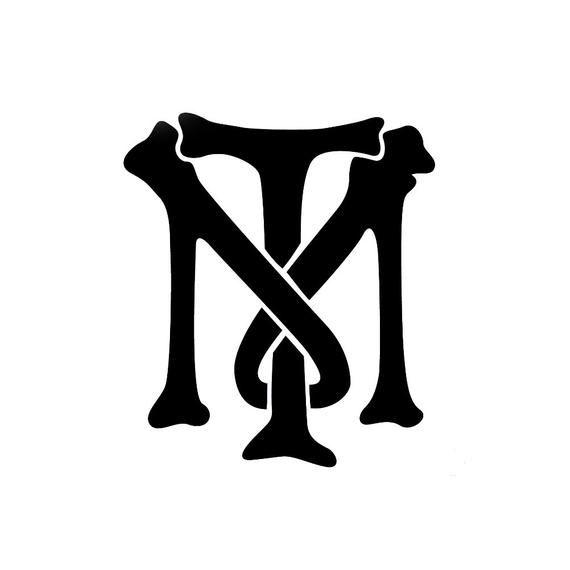 TM Logo - Tony Montana TM logo Vinyl sticker decal decorative Scarface