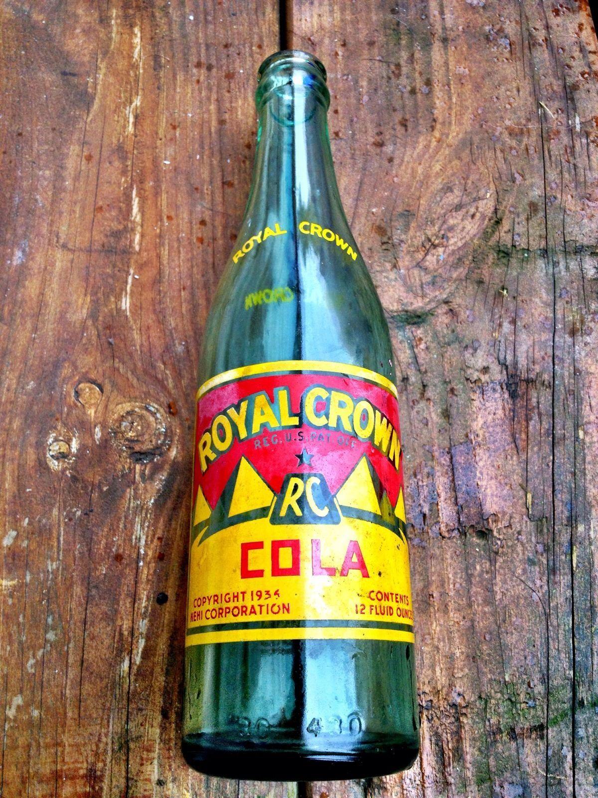 Royal Crown Cola Logo - Royal Crown (RC) Cola logo circa 1934