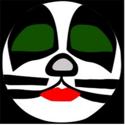 Kiss Face Logo - kiss face