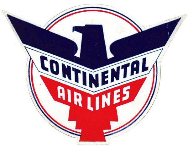 Continental Airlines Logo - Continental Airlines 