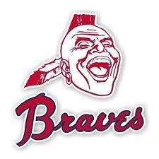 Old Braves Logo - Atlanta Braves Decal | eBay