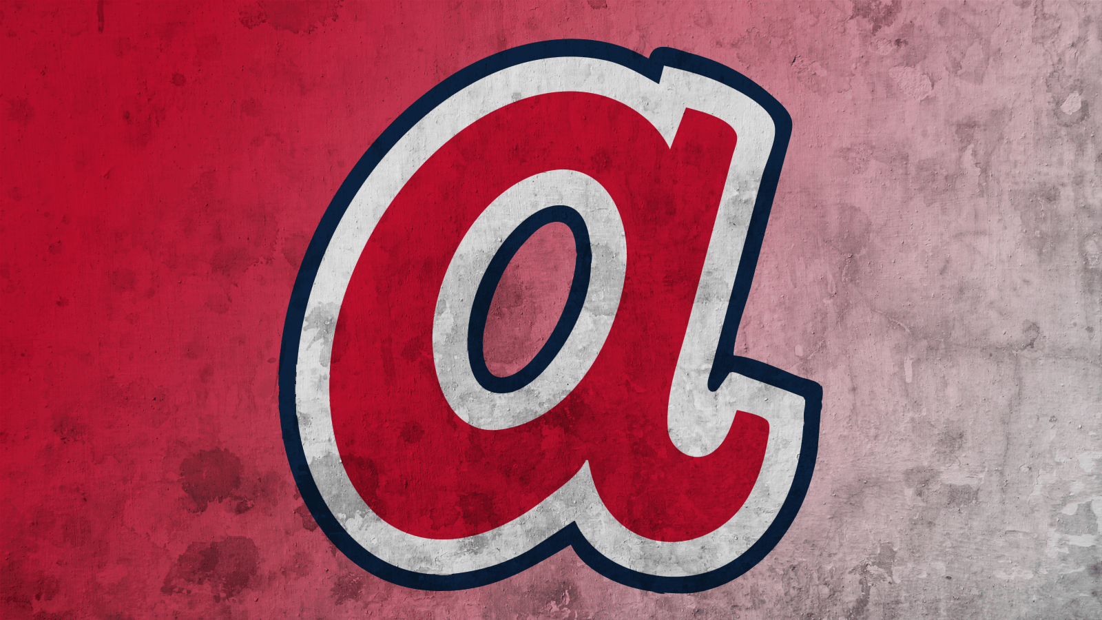 Old Braves Logo - I made logo wallpaper for you!