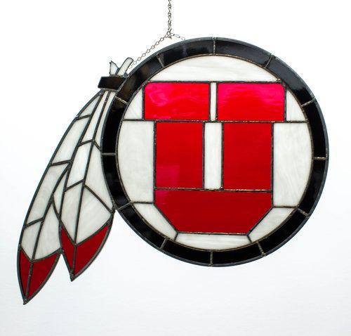 University of Utah Drum and Feather Logo - University of Utah Drum and Feather Logo Window — Cira Studio