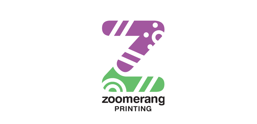 Zoomerang Logo - IDENTITY. ZOOMERANG PRINTING