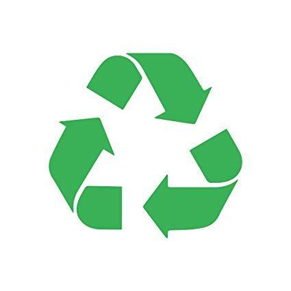 Recycle Logo - Recycle Logo 3 GREEN Sticker Recycling Can Bin Decal Vinyl symbol
