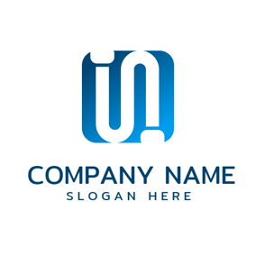 White and Blue Square Brand Logo - Free Plumbing Logo Designs | DesignEvo Logo Maker
