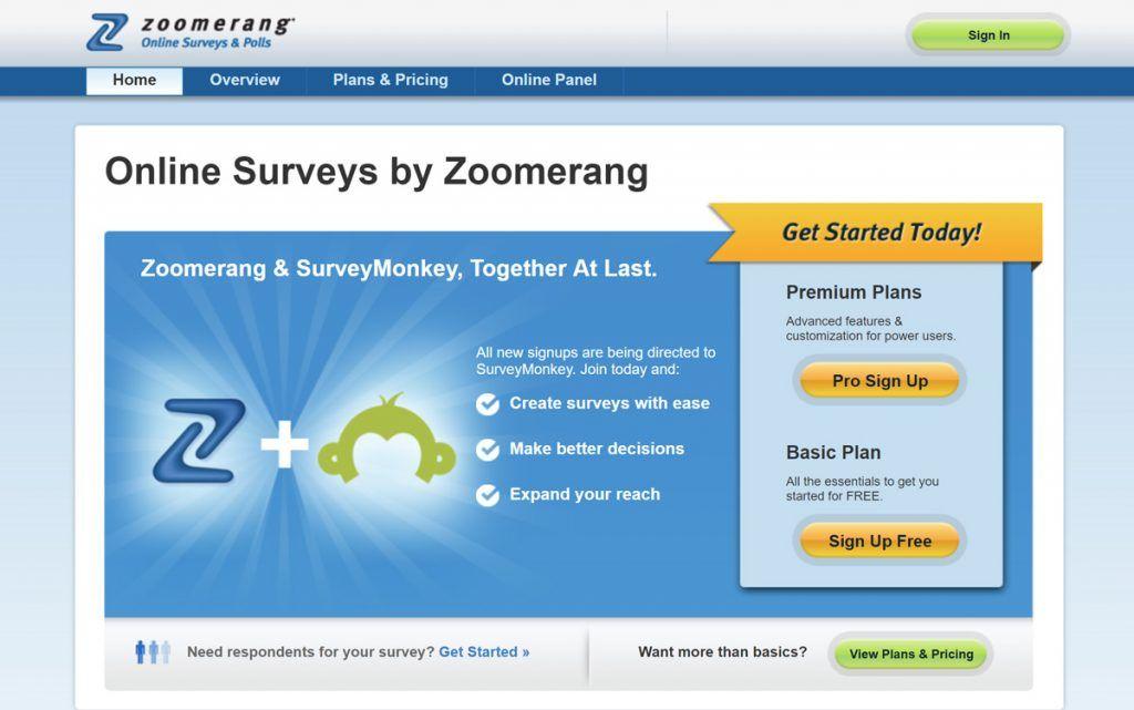 Zoomerang Logo - Zoomerang ZoomRewards Paid Surveys Review