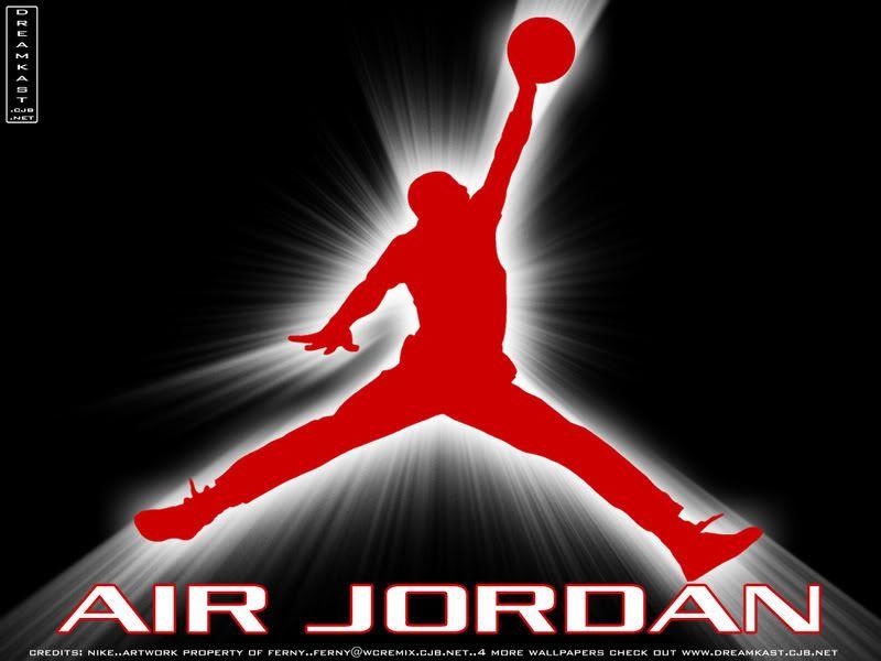 Red and Black Jordan Logo - Michael jordan Logos