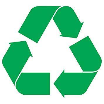 Recycle Logo - Recycle Logo 3.5 GREEN Sticker Recycling Can Bin Decal