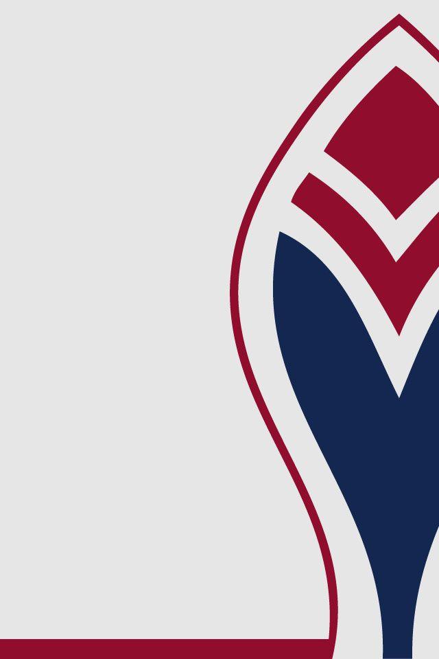 Old Braves Logo - I made a phone background of the old feather patch but with current